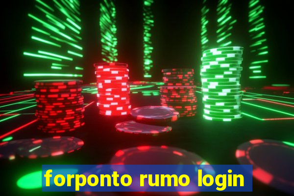 forponto rumo login